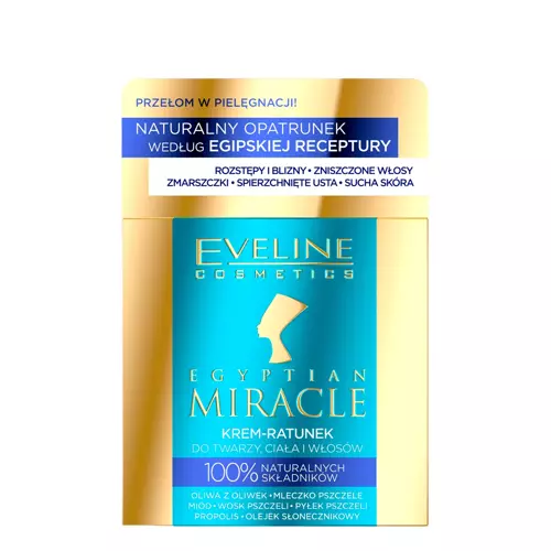 Eveline Cosmetics - Egyptian Miracle - Krem-Ratunek do Twarzy, Ciała i Włosów - 40ml