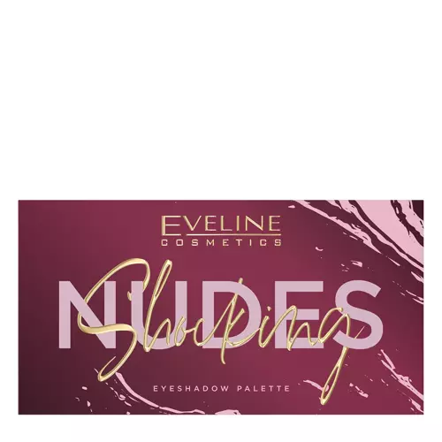 Eveline Cosmetics - Paleta 12 Cieni do Powiek - Shocking Nudes - 9,6g