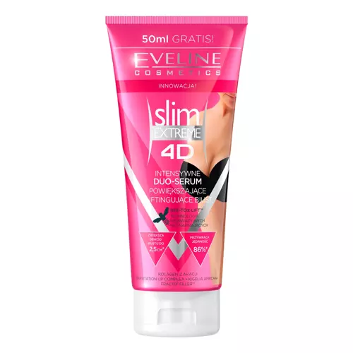 Eveline Cosmetics - Slim Extreme 4D - Intensywne Duo-Serum Liftingujące Biust - 200ml