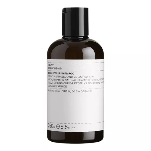 Evolve Organic Beauty - Monoi Rescue Natural Shampoo - Naturalny Szampon z Olejem Monoi - 250ml