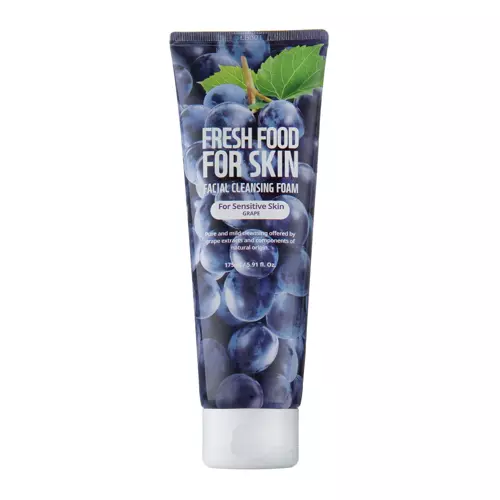 Farmskin - Freshfood For Skin Cleansing Foam Grape - Oczyszczająca Pianka do Twarzy - 175ml