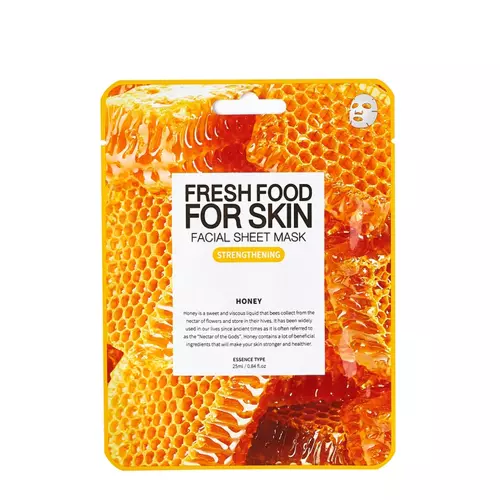 Farmskin - Freshfood For Skin Facial Sheet Mask Honey - Wzmacniająca Maska w Płachcie - 25ml