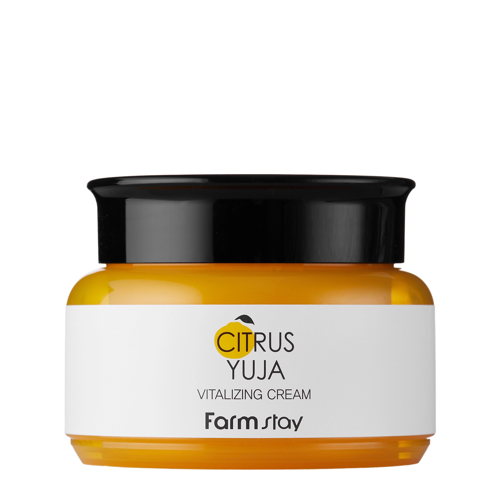 Farmstay - Citrus Yuja Vitalizing Cream - Rewitalizujący Krem do Twarzy z Ekstraktem z Owoców Yuzu - 100g