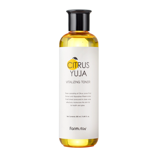 Farmstay - Citrus Yuja Vitalizing Toner - Tonik do Twarzy z Ekstraktem z Owoców Yuzu - 280ml