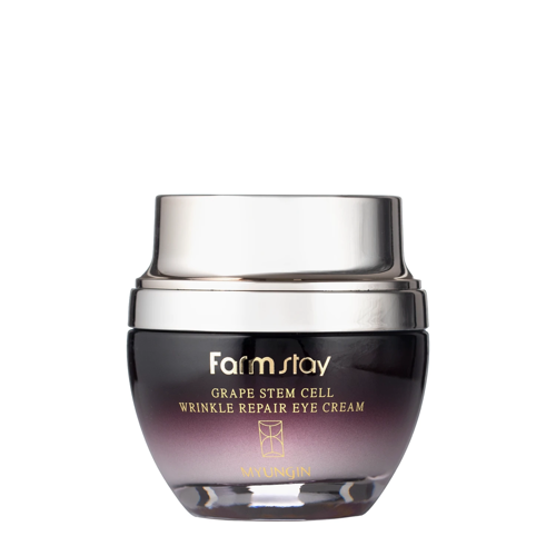 Farmstay - Grape Stem Cell Wrinkle Repair Eye Cream - Przeciwzmarszczkowy Krem pod Oczy z Wyciągiem z Winogron - 50ml