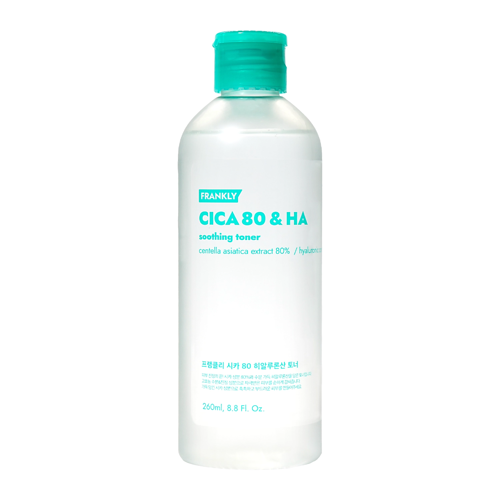 Frankly - CICA & HA Toner - Kojący Tonik do Twarzy z Kompleksem z Wąkroty - 260ml