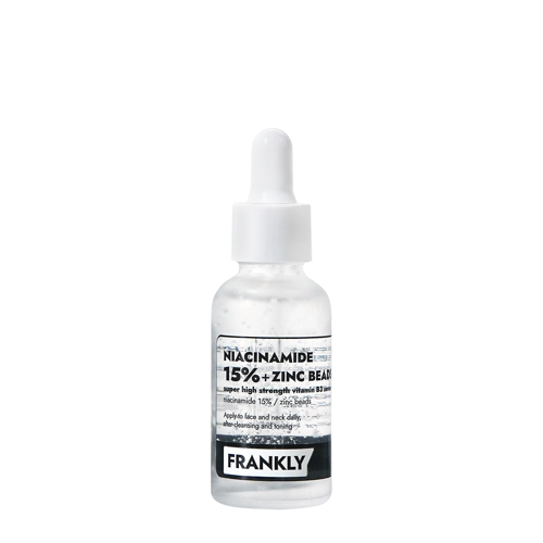 Frankly - Niacinamide 15% Zinc Beads Serum - Serum na Niedoskonałości z Niacynamidem 15% i Cynkiem - 30ml