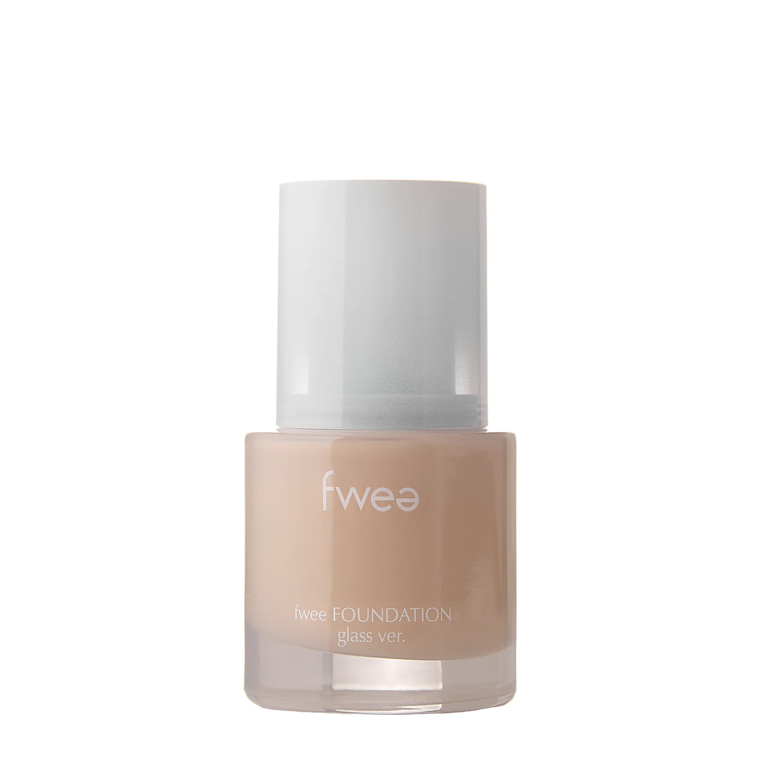 Fwee - Foundation Glass SPF 30 PA++ - Rozświetlający Podkład do Twarzy - 02 Peach Glass - 30ml