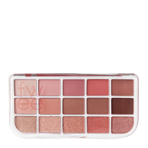 Fwee - More Mood Eyeshadow Palette - Paleta Cieni do Powiek - 04 More Than Red - 11,9g