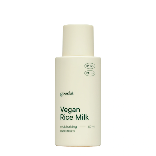 Goodal - Vegan Rice Milk Moisturizing Sun Cream SPF50+/PA++++ - Wegański Krem Nawilżający z Filtrem - 50ml