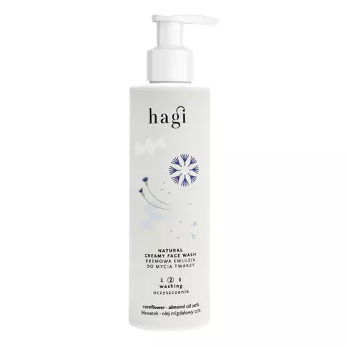 Hagi - Natural Creamy Face Wash - Kremowa Emulsja do Mycia Twarzy - 200ml 