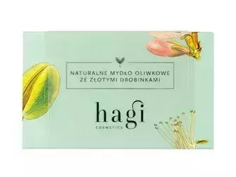 Hagi - Naturalne Mydło Oliwkowe ze Złotymi Drobinkami - 100g 