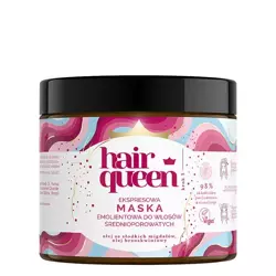 Hair Queen - Ekspresowa Maska Emolientowa do Włosów Średnioporowatych - 400ml
