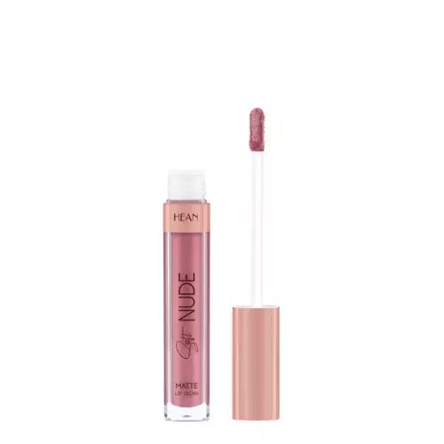 Hean - Soft Nude - Matte Lip Gloss - Trwały Matowy Błyszczyk - 68 Wonder Nude - 6ml