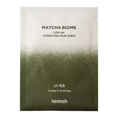 Heimish - Matcha Biome Low pH Hydrating Mask Sheet - Kojąca Maska z Probiotykami - 30ml