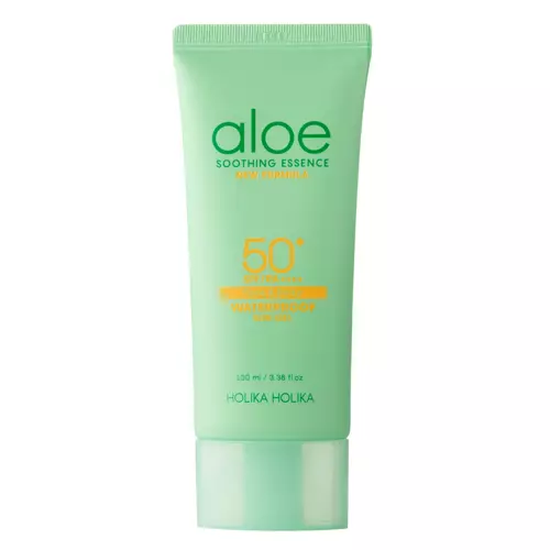 Holika Holika - Aloe Waterproof Sun Cream SPF50+/PA++++ - Łagodzący Krem z Filtrem Przeciwsłonecznym - 100ml