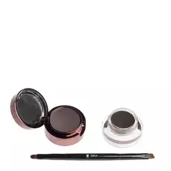 Ibra Makeup - Eyebrow Pomade & Powder - Brown - 7g