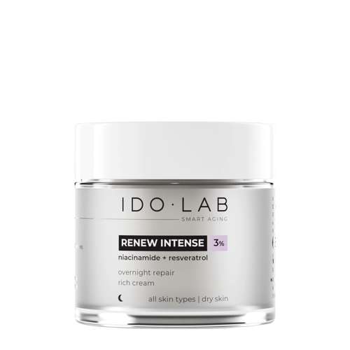 Ido Lab - Renew Intense - Rewitalizujący Krem do Twarzy na Noc - 50ml