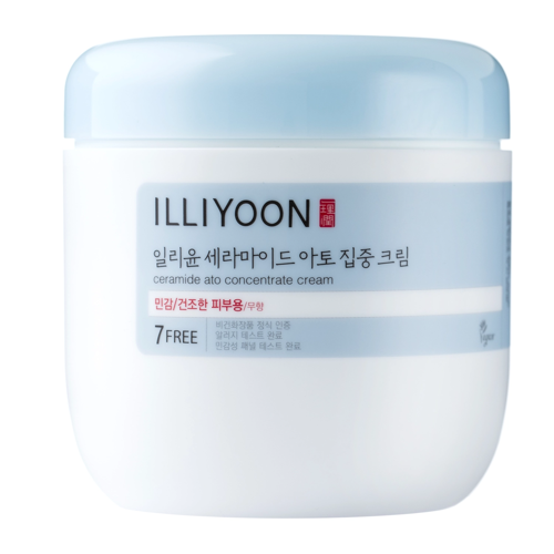 Illiyoon - Ceramide Ato Concentrate Cream - Nawilżający Krem do Twarzy i Ciała z Ceramidami - 500ml