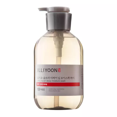 Illiyoon - Ultra Repair Deep Moisture Wash - Nawilżający Olejek do Mycia Ciała z Pantenolem - 500ml