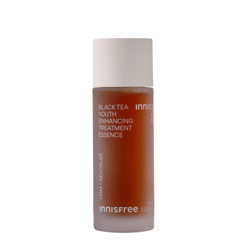 Innisfree - Black Tea Youth Enhancing Treatment Essence - Wygładzająco-Ujędrniająca Esencja do Twarzy - 75ml