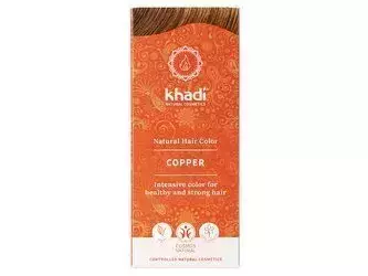 Khadi - Natural Hair Colour - Copper - Naturalna, Ziołowa Farba do Włosów - Miedziana - 100g