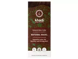 Khadi - Natural Hair Colour - Natural Hazel - Naturalna, Ziołowa Farba do Włosów - Orzechowy Brąz - 100g