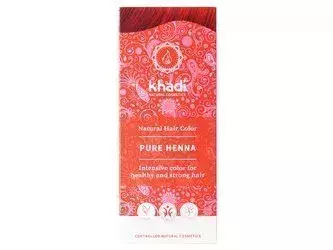 Khadi - Natural Hair Colour - Pure Henna - Naturalna, Ziołowa Henna 100% - Ruda - 100g