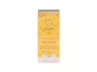 Khadi - Semi - Permanent Hair Color - Hint Of Gold - Naturalna, Ziołowa Farba do Włosów - Złoty Blond - 100g