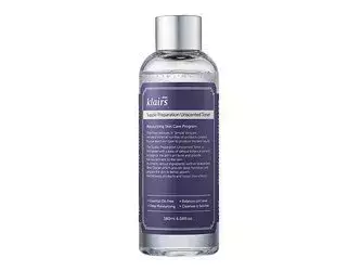 Klairs - Supple Preparation Unscented Toner - Nawilżająco-Wygładzający Tonik do Twarzy - 180ml