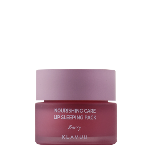 Klavuu - Nourishing Care Lip Sleeping Pack - Odżywcza Maseczka do Ust na Noc - Berry - 20g