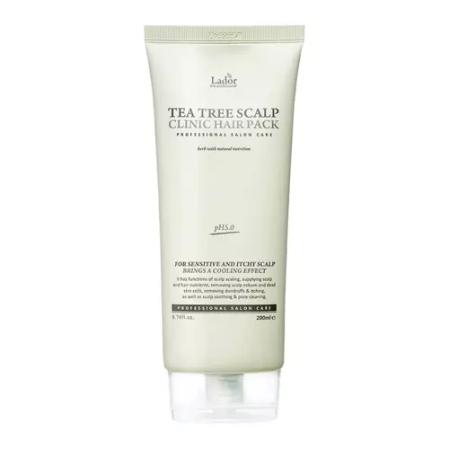 La'dor - Tea Tree Scalp Clinic Hair Pack - Oczyszczająca Maska do Skóry Głowy - 200ml