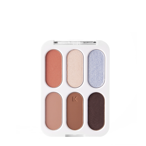 Laka - Forever 6 Eye Palette - Paleta Cieni do Powiek - 01 Beginning - 7g