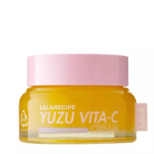 LalaRecipe - Yuzu Vita C Cream - Rozjaśniający Krem do Twarzy z Witaminą C - 50ml