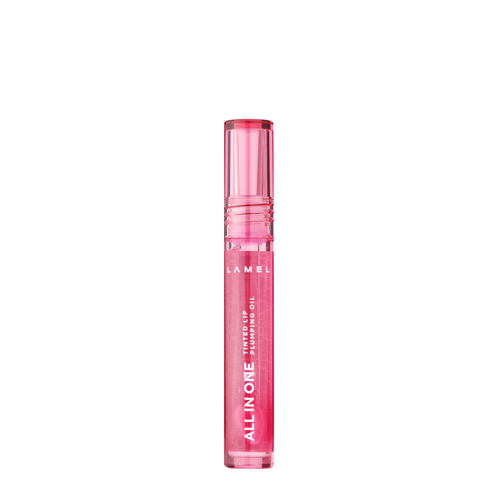 Lamel - All In One Lip Oil - Nawilżający Olejek do Ust - 402 Pink Sparkle - 3ml