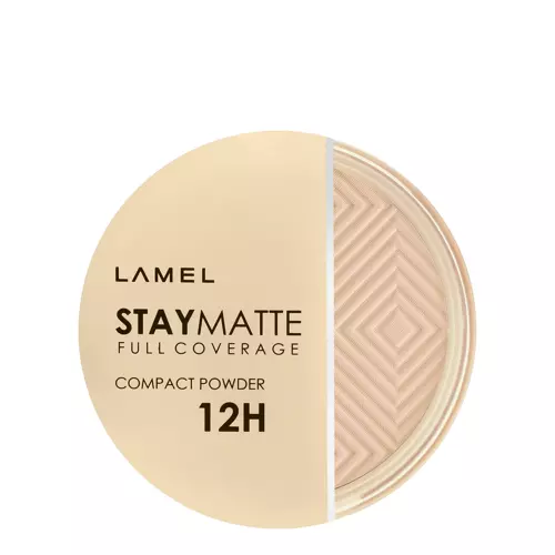Lamel - Stay Matte Compact Powder - Matowy Puder - 402 - 12g