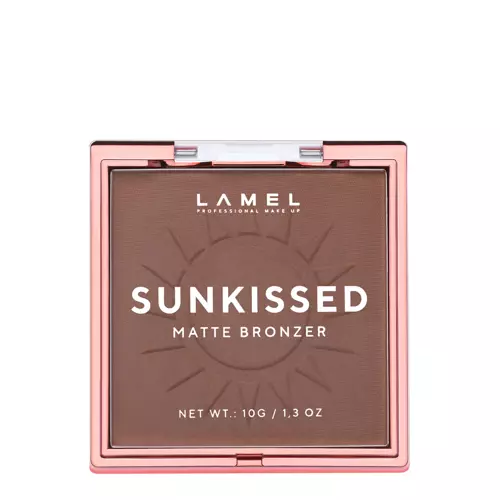 Lamel - Sunkissed Matte Bronzer - Matowy Puder Brązujący - 401 - 10g