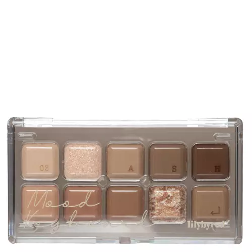 Lilybyred - Mood Keyboard - Paleta Cieni do Powiek - 03 Ash Beige - 10,5g