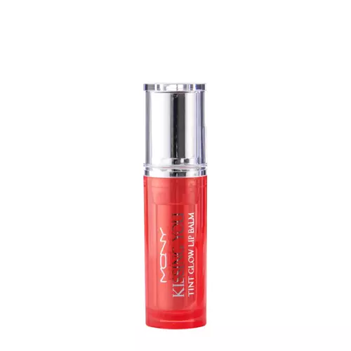 Macqueen - Kissing You Tint Glow Lip Balm - Błyszczący Tint do Ust - Day Red - 3g - OUTLET