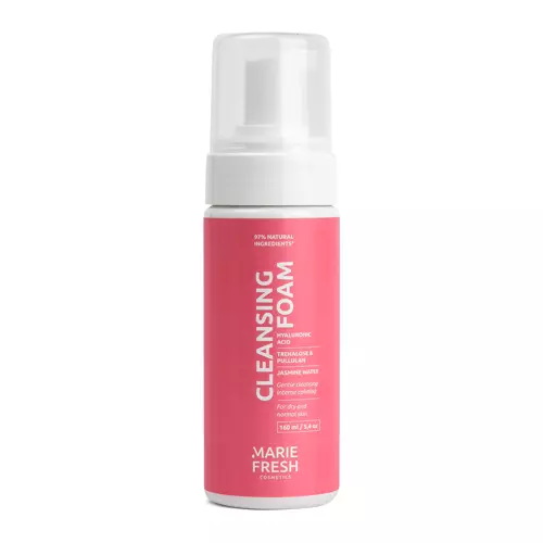 Marie Fresh Cosmetics - Cleansing Foam for Dry and Normal Skin - Oczyszczająca Pianka dla Skóry Suchej i Normalnej - 160ml