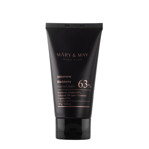 Mary&May - Idebenone Blackberry Intense Cream - Przeciwzmarszczkowy Krem z Idebenonem - 100g