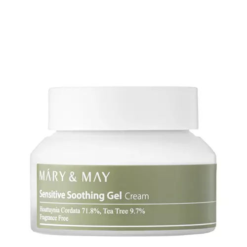 Mary&May - Sensitive Soothing Gel Blemish Cream - Łagodzący Krem Redukujący Podrażnienia - 70g