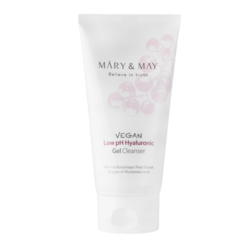 Mary&May - Vegan Low pH Hyaluronic Gel Cleanser - Łagodny Żel Oczyszczający o Niskim pH - 150ml