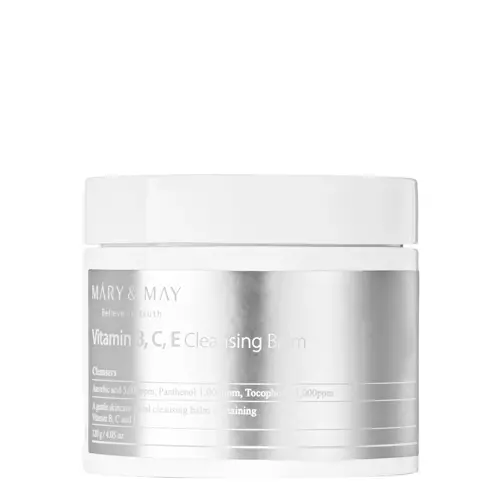 Mary&May - Vitamine B,C,E Cleansing Balm - Delikatny Balsam do Demakijażu z Witaminami B, C, E - 120g