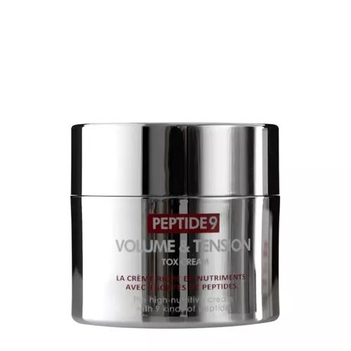 Medi-Peel - Peptide 9 Volume and Tension Tox Cream - Silnie Nawilżający Krem do Twarzy z Peptydami - 50g