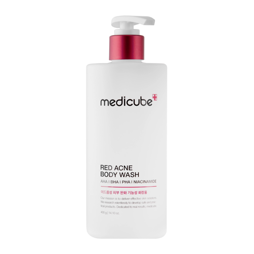 Medicube - Red Acne Body Wash 2.0 - Żel do Mycia Ciała z Kwasami - 400g