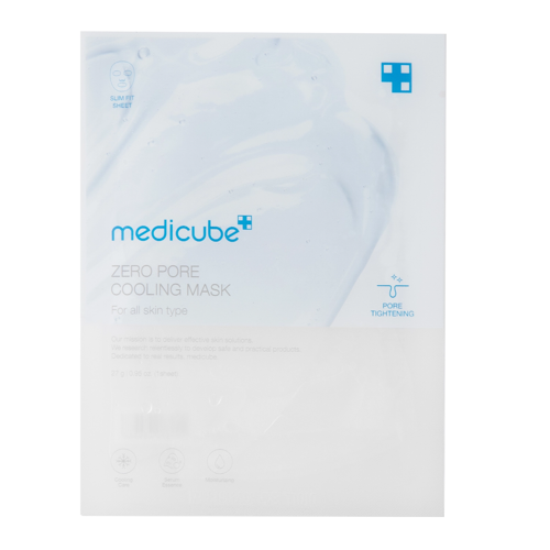 Medicube - Zero Pore Cooling Mask - Chłodząca Maska w Płachcie do Twarzy - 1szt/27g