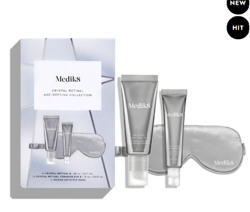 Medik8 - Crystal Retinal Age-Defying Collection - Intensywnie Odmładzający Zestaw Medik8 - 30ml+15ml