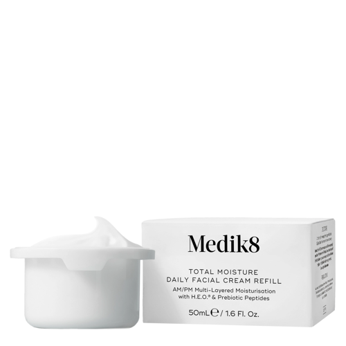 Medik8 - Total Moisture Daily Facial Cream Refill - Wkład Uzupełniający Intensywnie Nawilżający Krem - 50ml