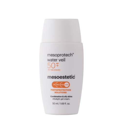 Mesoestetic - Mesoprotech® Water Veil SPF50+ - Lekki Krem Przeciwsłoneczny - 50ml